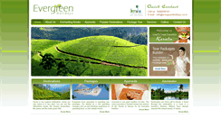 Desktop Screenshot of evergreentours.co.in